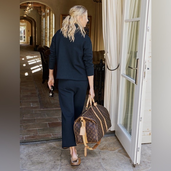 Frank & Eileen CARMEL TRAVEL SET Patrick Sweatshirt & Catherine 24" Sweatpants M - Picture 2 of 16